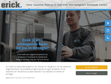 Tablet Screenshot of erick.nl