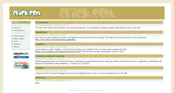 Desktop Screenshot of erick.com